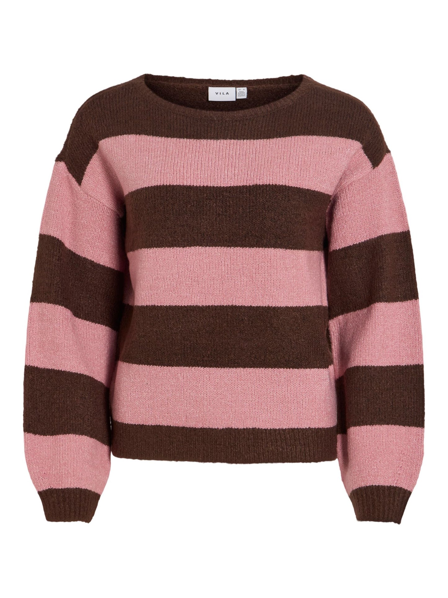 14112318 VIjola L/S Boatneck Knit Pullover
