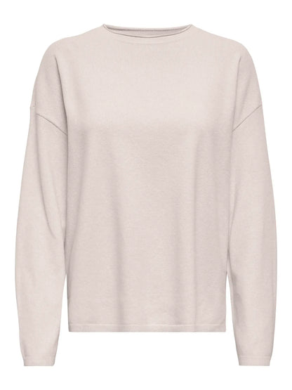 15368958 ONLloyal Amalio LS O Neck Knt