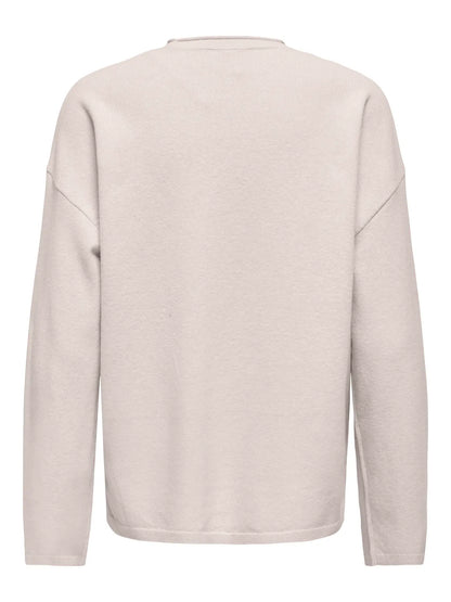 15368958 ONLloyal Amalio LS O Neck Knt