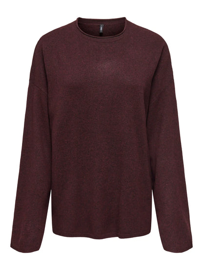 15368958 ONLloyal Amalio LS O Neck Knt