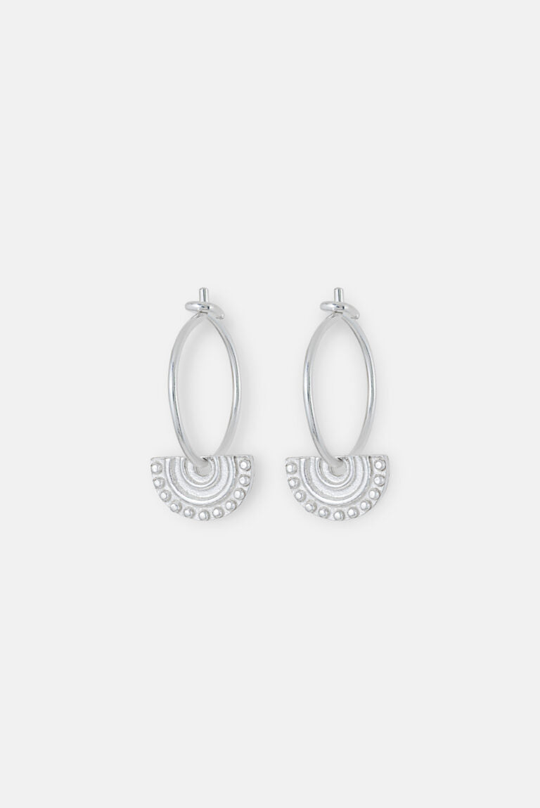 2562 Silver Delphi Earrings