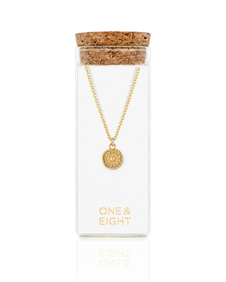 2573 Gold Coin Necklace