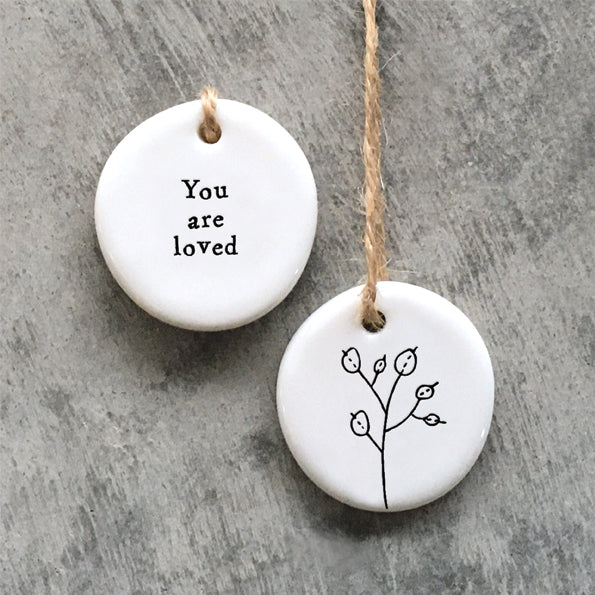 4091 Floral Hanger - You are Loved