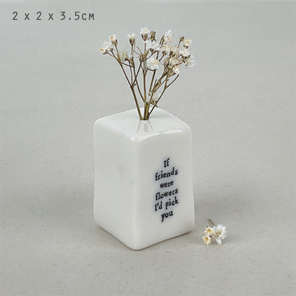 5855d Cube Holder - If Friends were Flowers