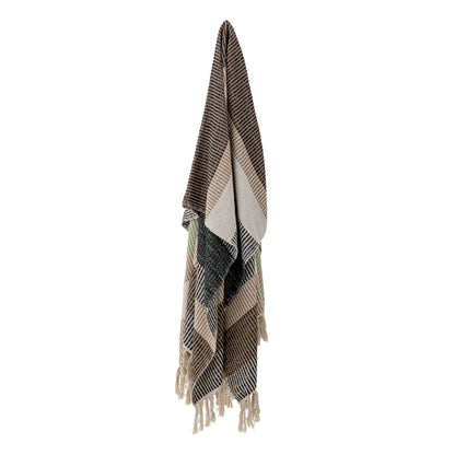 82054468 Isnel Throw Brown - Recycled Cotton