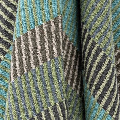82059372 Isnel Throw Blue - Recycled Cotton