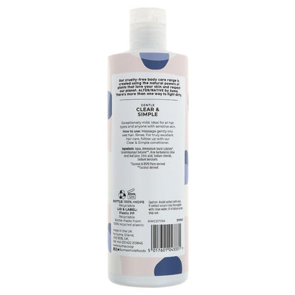Dy001 A/native Shampoo Clear & Simple 400Ml B: 8071