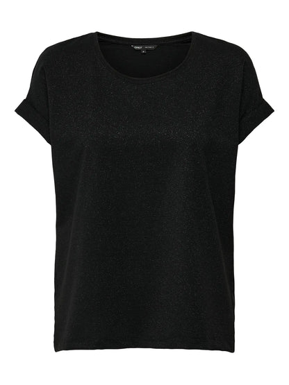 15356991 ONLmoster Glitter S/S Top