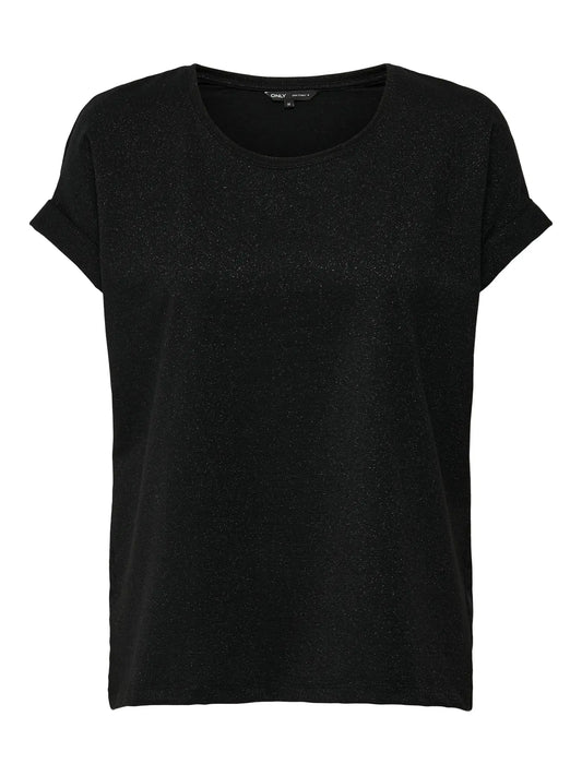 15356991 ONLmoster Glitter S/S Top