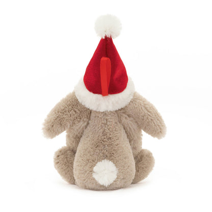 BAS6CBORN Bashful Christmas Bunny Decoration