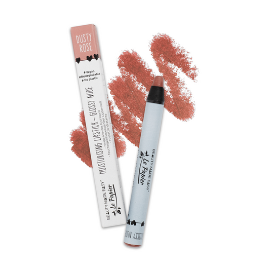 BME-2006Moisturizing lipstick - Glossy Nudes - DUSTY ROSE - 6 g