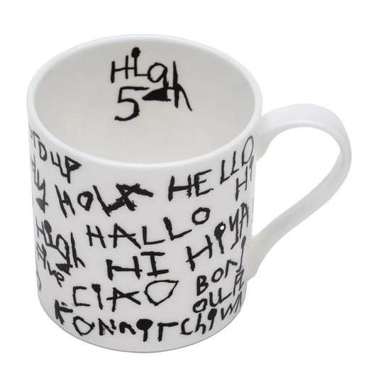 Mug041 Fine BOne China Mug - Hello Hello
