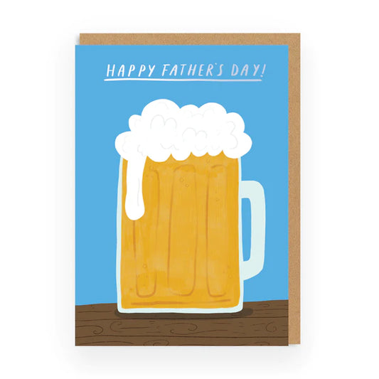 JFGC6257 Father's Day Pint Greeting Card