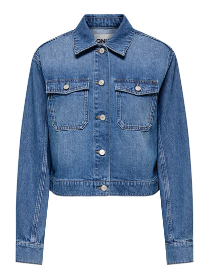 15339977 ONLlumi LS Jacket Dnm