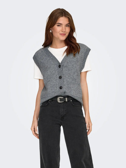 15354100 JDYSuper life V-neck Vest Knit