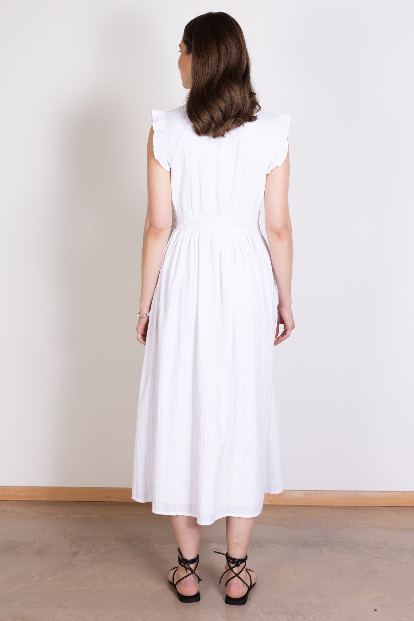 SE2218 Sleeveless Midi Dress