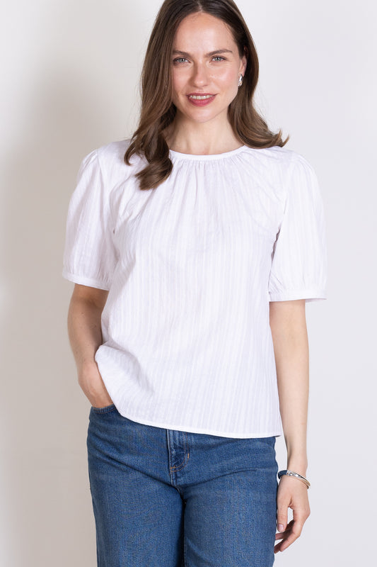 SE4240 Puff Sleeve Top