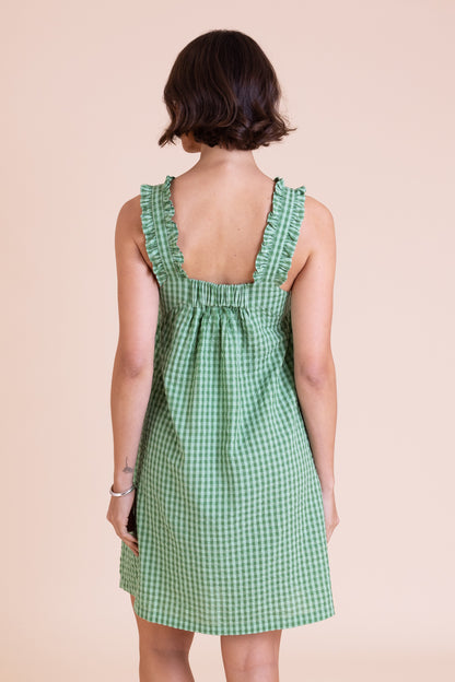 SS3210 Frill Strap Dress