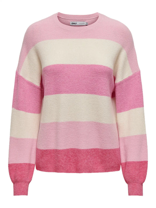 15220044 ONLatia L/S Stripe Pullover