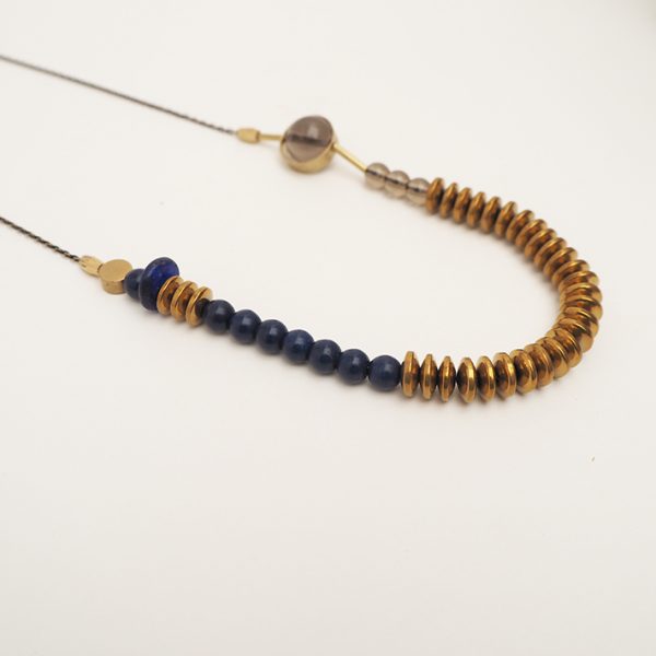 ABA/01 Abacus long beads necklace