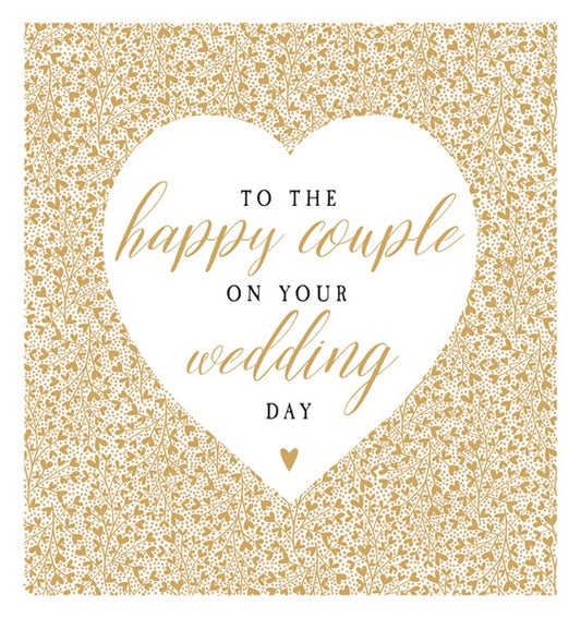 A246A Happy Couple Gold Dots