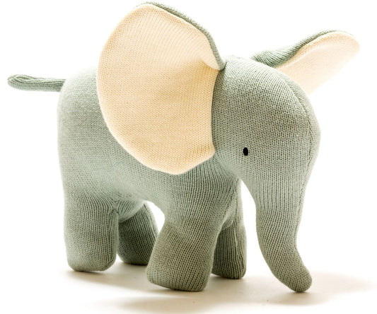 BY5825 Ellis the Elephant Organic Cotton Knitted
