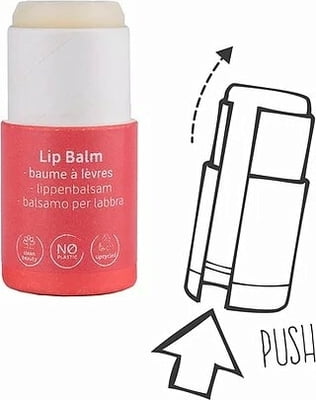 BME-2014 Paper tube Lip balm - BERRY
