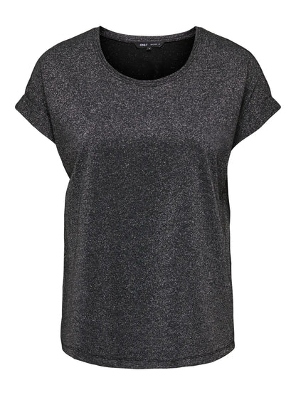 15356991 ONLmoster Glitter S/S Top