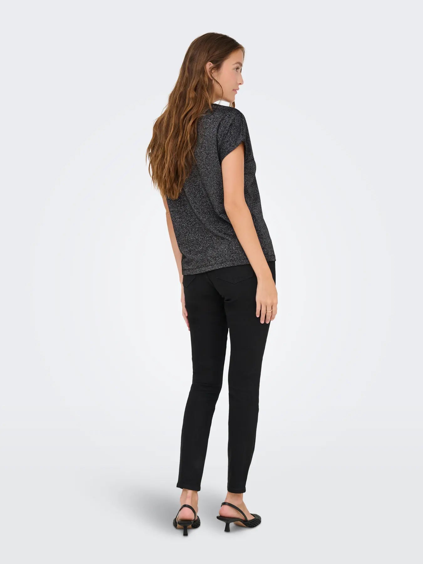 15356991 ONLmoster Glitter S/S Top