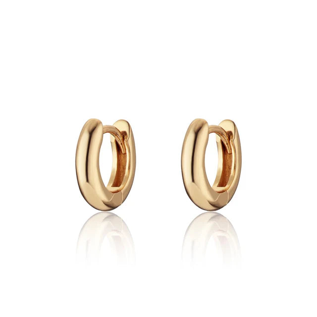 SPG-126 Mini Gold Huggie Hoop ER