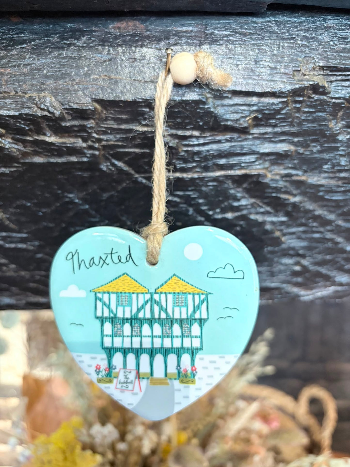 Thaxted Ceramic Heart Decoration Day