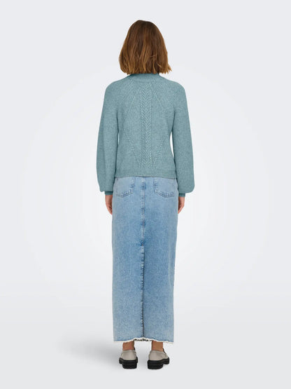 15324678 ONLkatia highneck knit