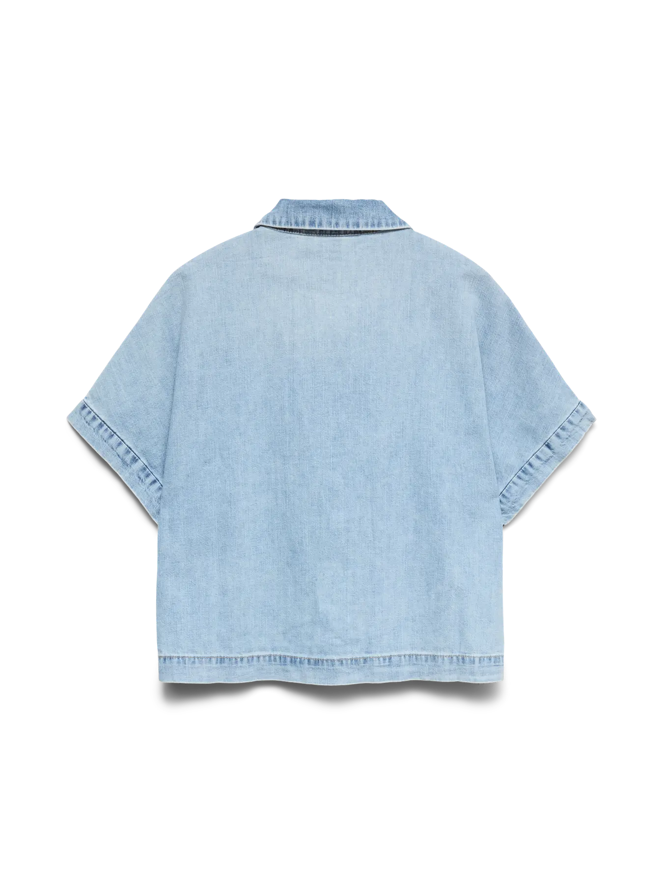 10344715 VMingeborg SS Denim Shirt