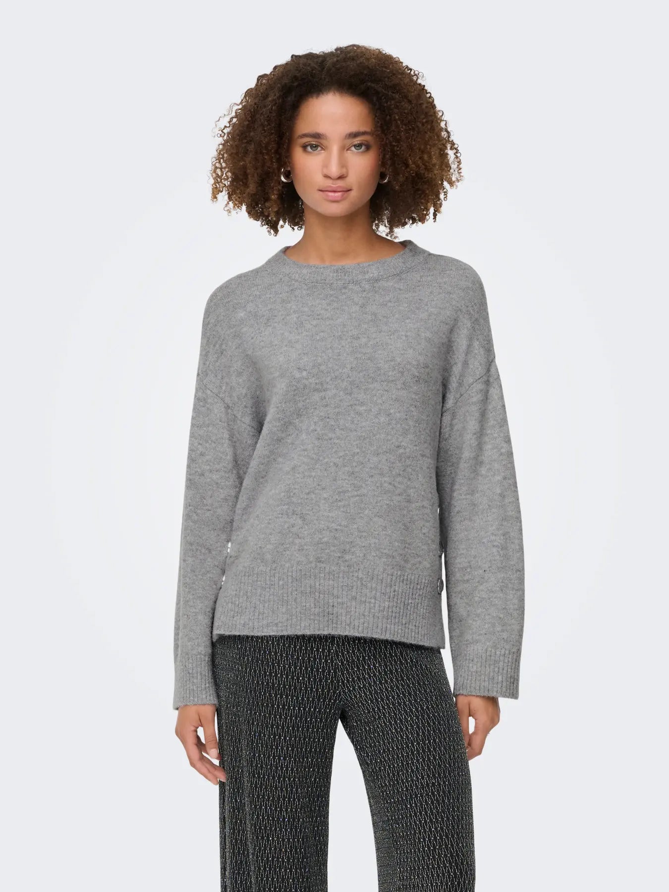 15350612 ONLRENE L/S Button Knit