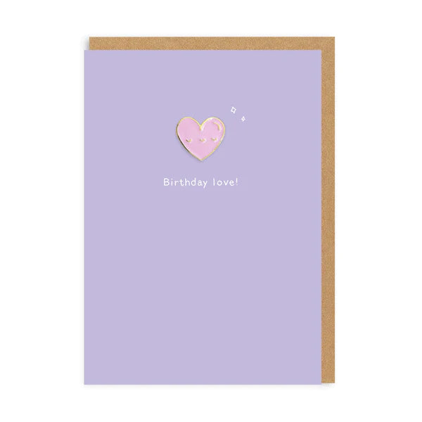 OD-EPC-4477 Birthday Love Enamel Birthday Card