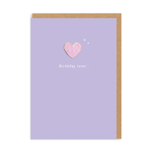 OD-EPC-4477 Birthday Love Enamel Birthday Card