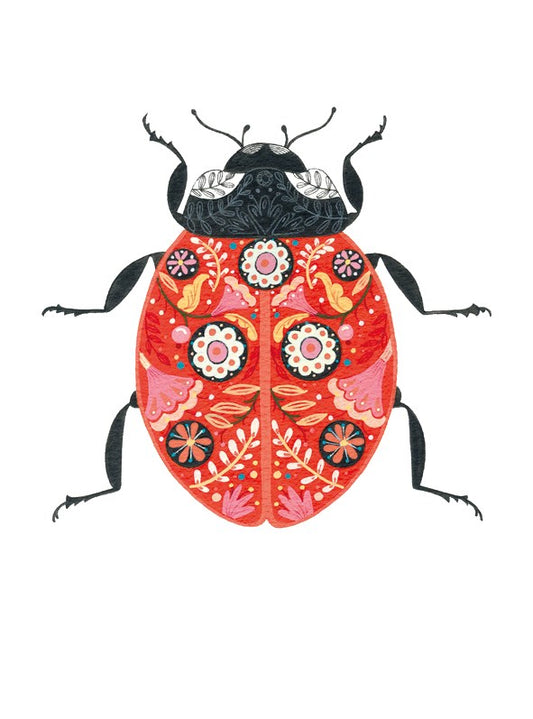 PN02A Floral Ladybird