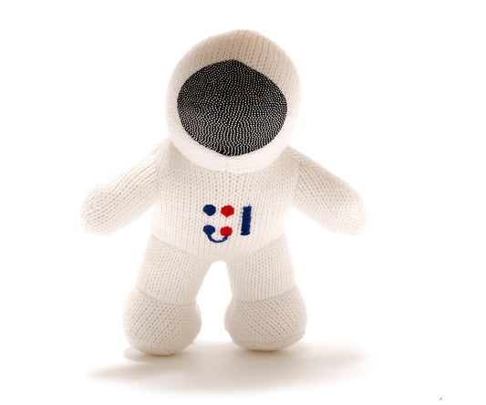 BY5430 Knitted Astronaut Rattle