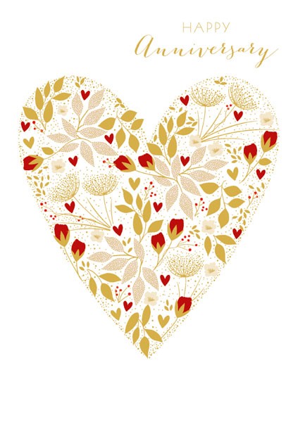 SAM66A Happy Anniversary Heart