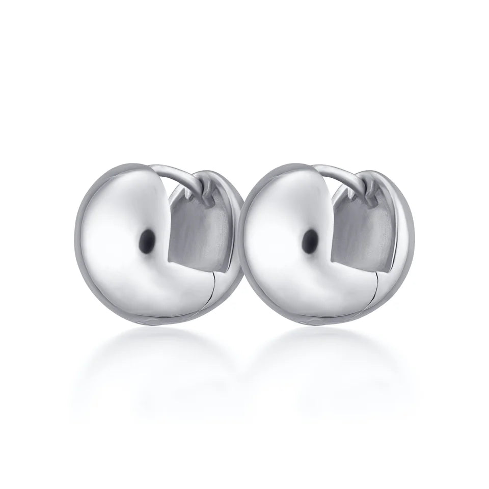 SPS-254a Ball Huggie Earrings