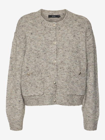 10319427 VMcontigo LS O-Neck Cardigan