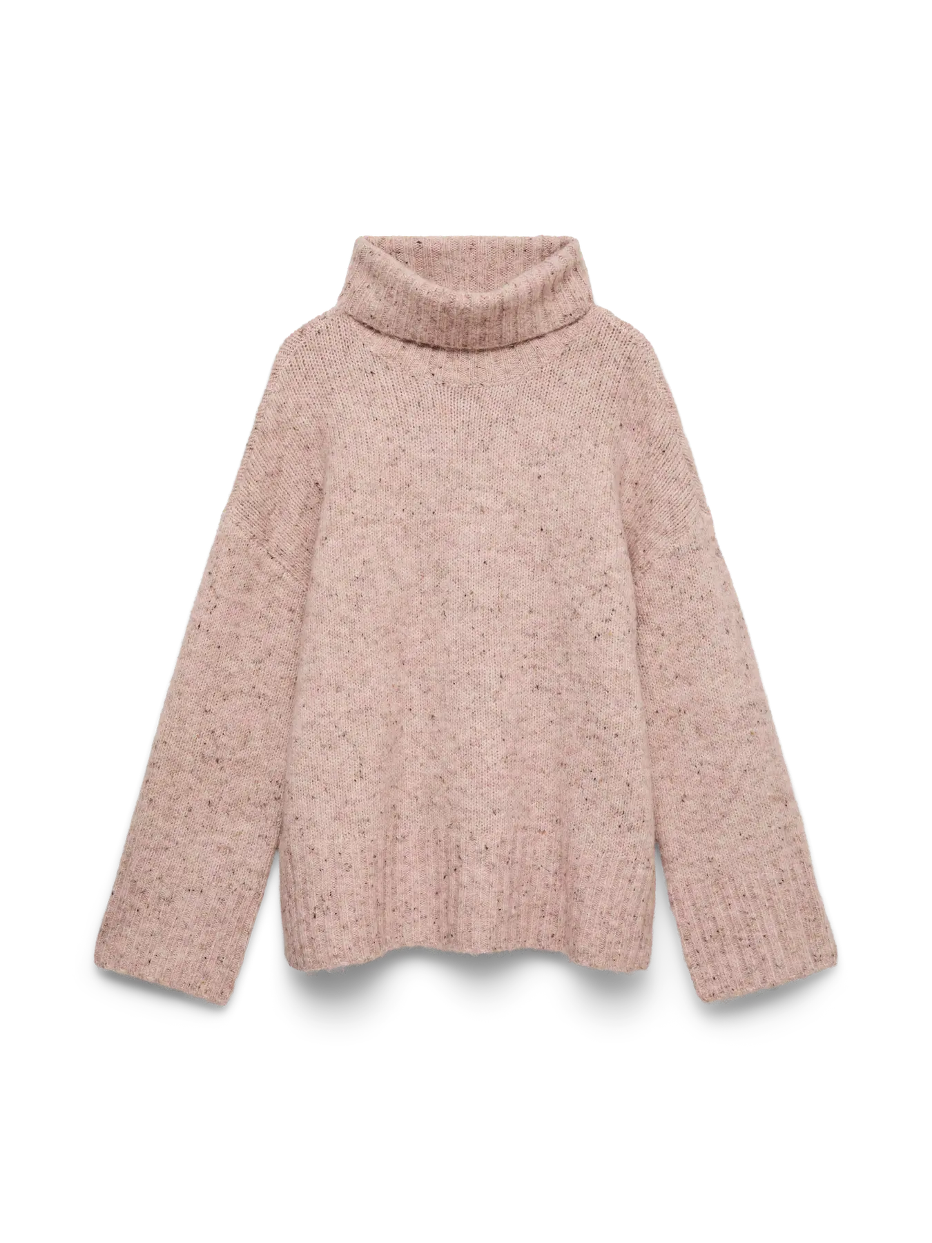 10331348 VMingrid LS Roll Neck Pullover