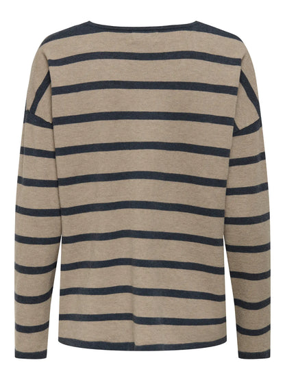 15340735 ONLamalio Life LS V neck knit