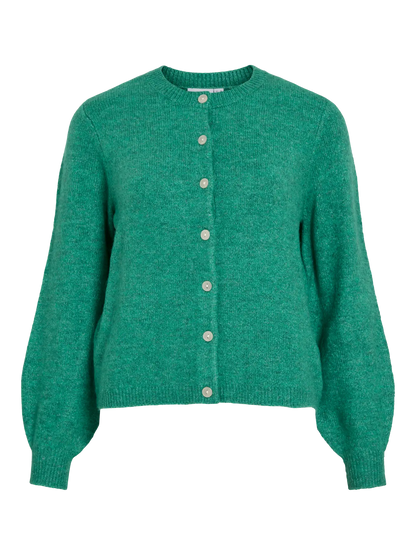 14112178 VIgladys O Neck L/S Knit Cardigan