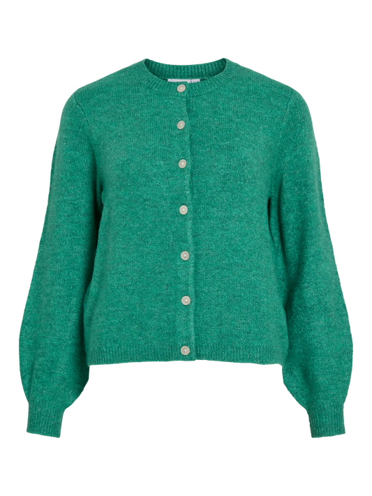 14112178 VIgladys O Neck L/S Knit Cardigan