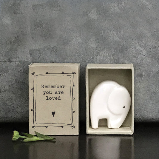 0022 Elephant Matchbox