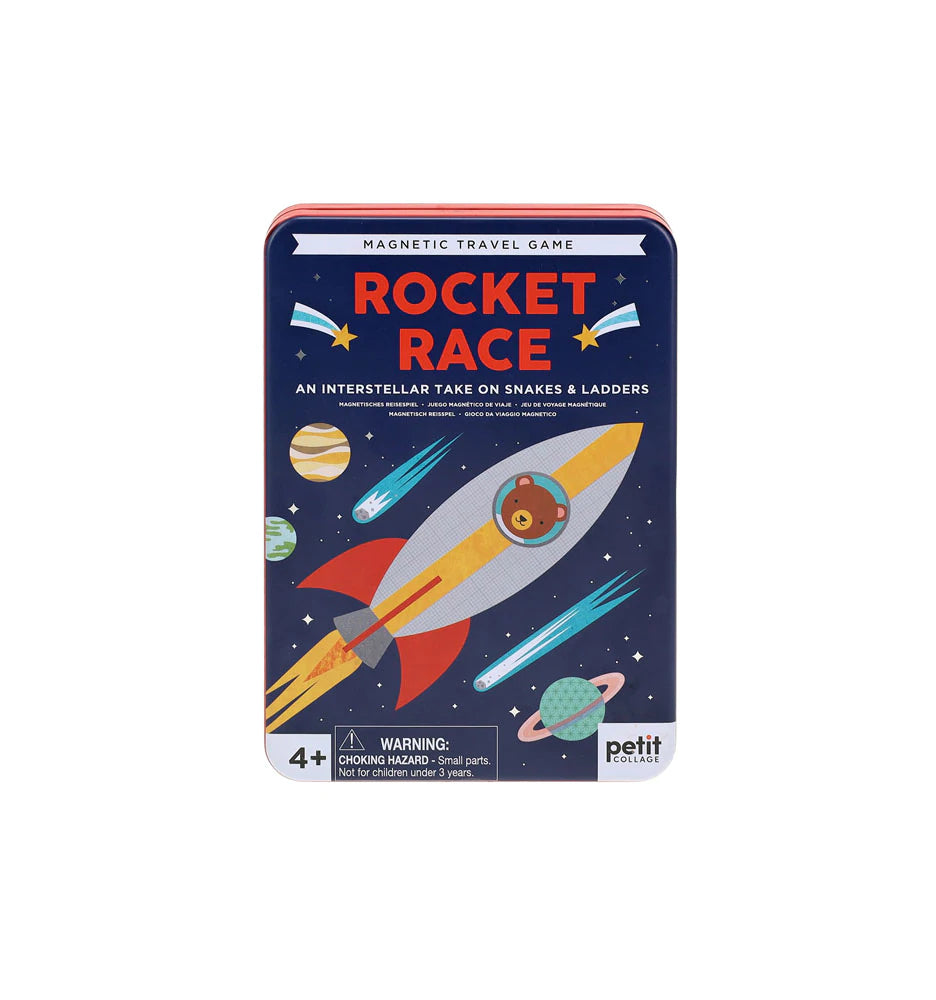 810073341128 Rocket Race Magnetic Travel Game