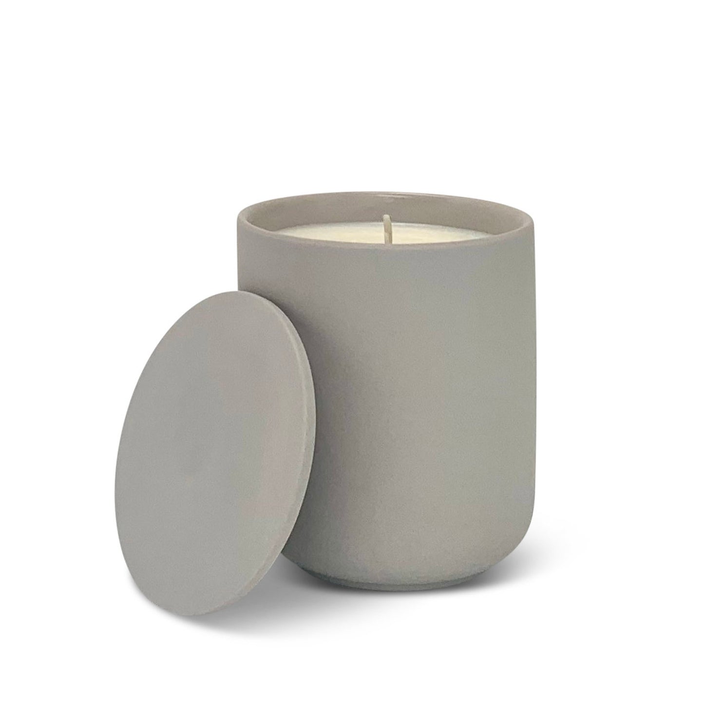 HS Refillable Ceramic Candle with Lid