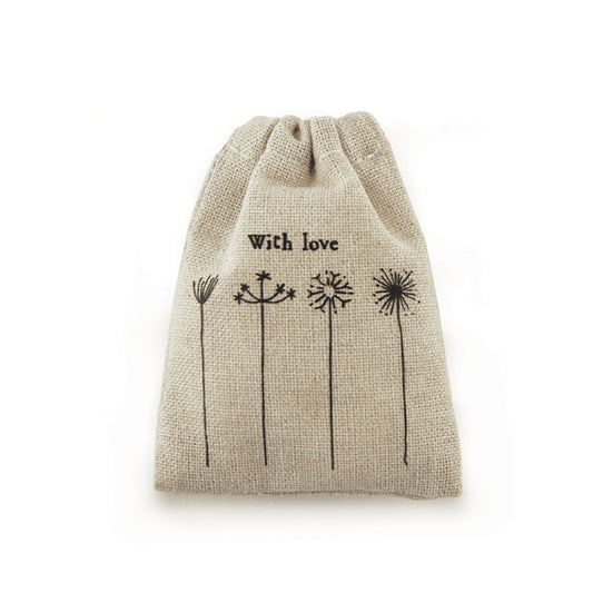 1681 Small Drawstring Bag - With Love