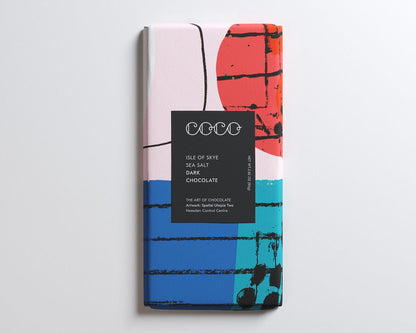 Cssd80 Isle of Skye Sea Salt Dark Chocolate 80g
